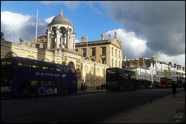 clouds over Queen's