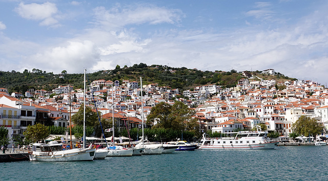 Skopelos Town and harbour