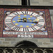 Black Church Clock