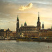 Blick über die Elbe zur Dresdner Altstadt