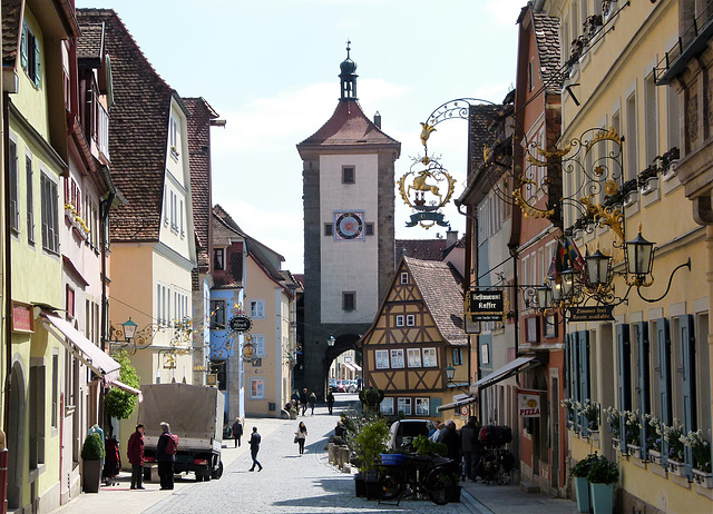 Untere Schmiedgasse mit Sieberstorturm