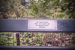 Message on a bench