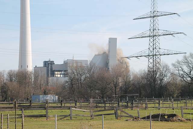 Sprengung des Kraftwerks Gustav Knepper am 17.02.2019 - Teil 1