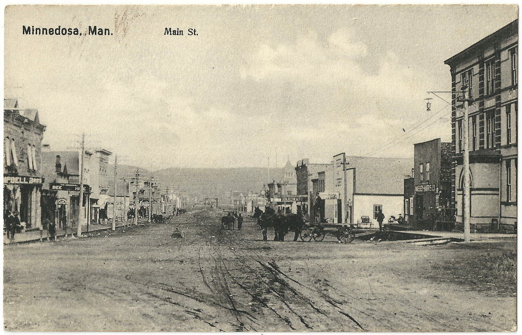 MN1089 MINNEDOSA - MAIN STREET