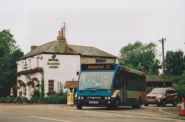 Stagecoach Cambus 47352 (AE06 TWP) in Fulbourn - 3 Aug 2006 (562-27) Stagecoach Cambus 47352 (AE06 TWP) in Fulbourn - 3 Aug 2006 (562-27)