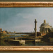 Lock, Column, and Church beside a Lagoon by Canaletto in the Metropolitan Museum of Art, January 2022