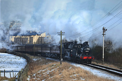 Leaving Haworth on a snowy morning.