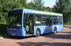 DSCF4617 Whippet Coaches WS316 (GX57 AUT) in Cambridge - 4 Aug 2016