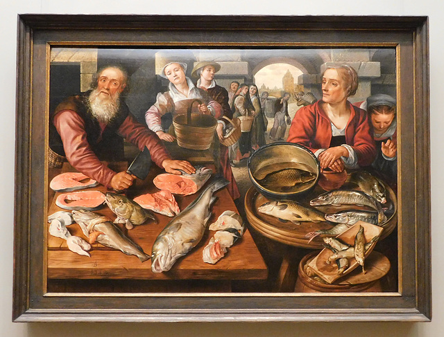 Fish Market by Beuckelaer in the Metropolitan Museum of Art, January 2020