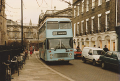 Cambus 712 (OPW 182P) in Cambridge - 2 Jan 1987