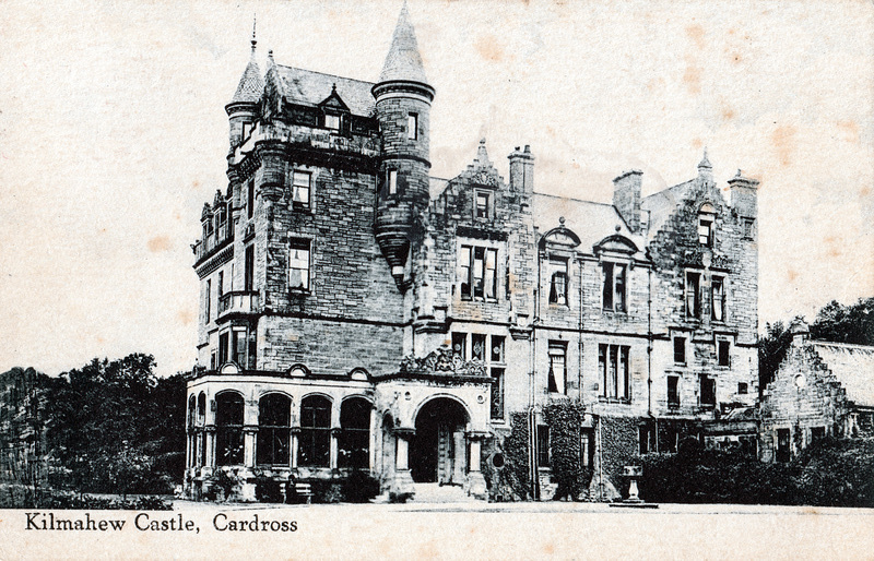 Kilmahew Castle, (or House) Cardross, Argyll and Bute (Demolished c1995)