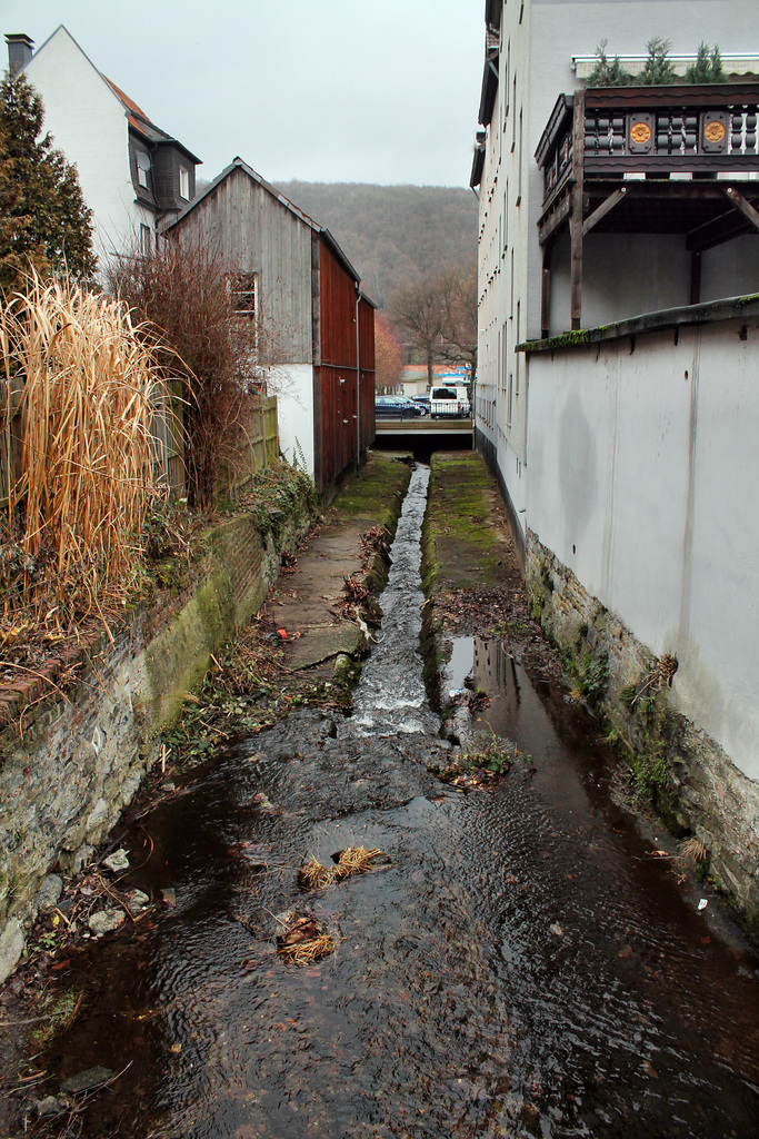 Der Selbecker Bach (Hagen-Eilpe) / 18.12.2016