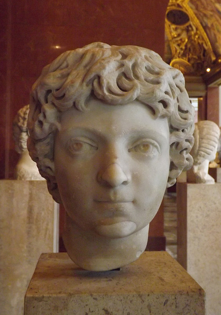 Portrait of Caracalla as a Child in the Louvre, June 2013