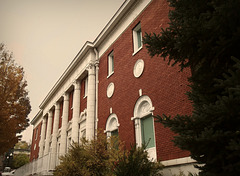 Side, old courthouse annex