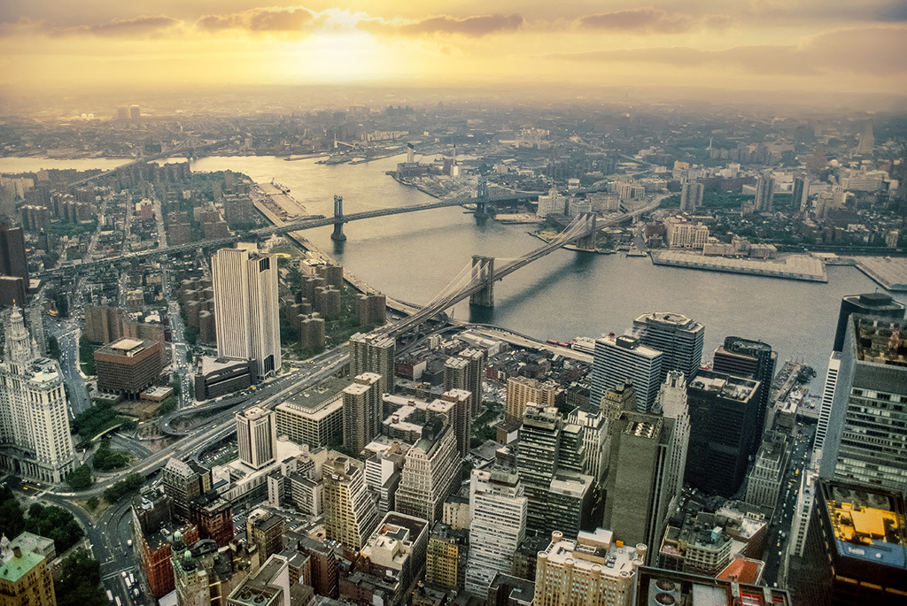 View from WTC - 1986