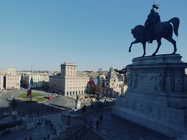 Piazza Venezia.