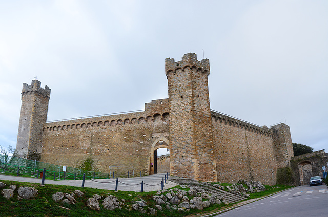 Italy, Toscana, The Fortress of Montalcino