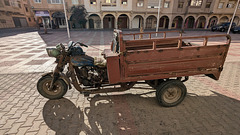 Moto de transport très utile / Useful motorcycle