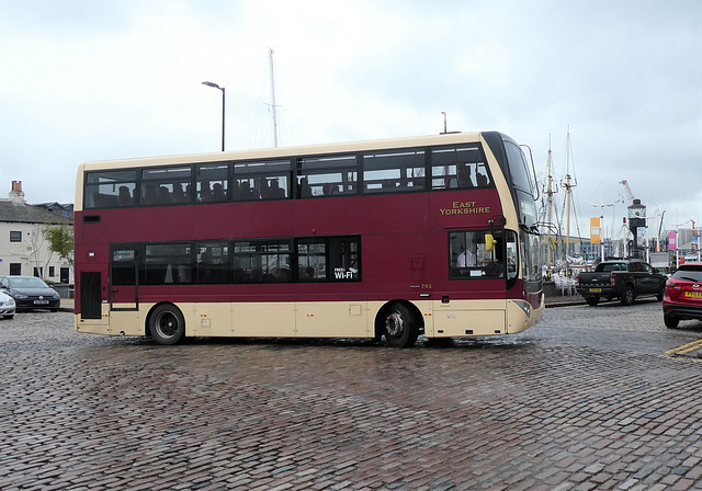 East Yorkshire 793 (BP15 OLH) at Hull Marina - 3 May 2019 (P1010492)