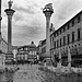 Ein Regentag auf der Piazza dei Signori in Vicenza -  A rainy day in the Piazza dei Signori in Vicenza