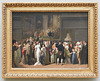 The Public Viewing David's Coronation at the Louvre by Boilly in the Metropolitan Museum of Art, January 2022