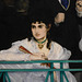 Detail of The Balcony by Manet in the Metropolitan Museum of Art, December 2023