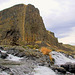 Upper Palouse Falls and the Mohawk from Below