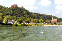 Oberwesel mit Schönburg