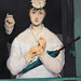 Detail of The Balcony by Manet in the Metropolitan Museum of Art, December 2023