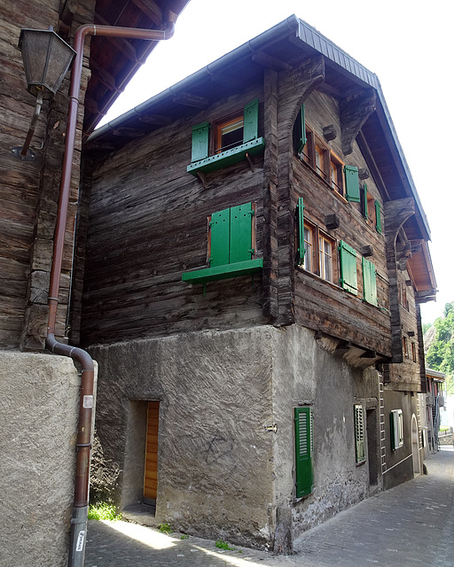 Das Heidenhaus im Oberdorf von Naters