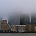 Foggy view across the Thames