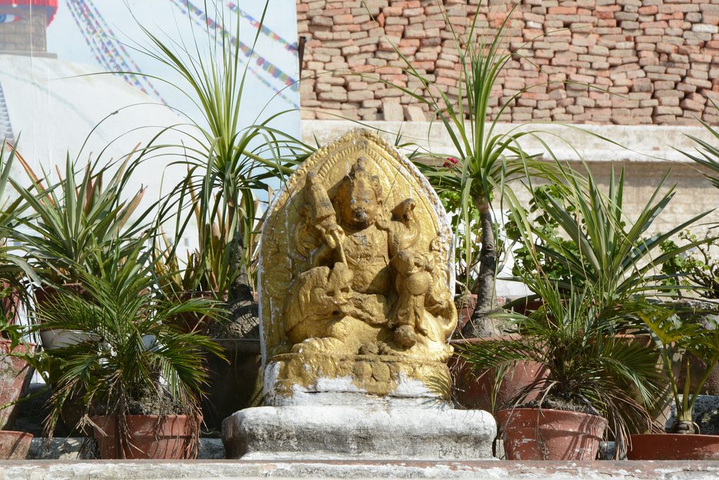 Kathmandu, Boudhanath Temple, Small Sculpture