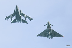 Tornado GR4 and Eurofighter Typhoon - final flypast before Tornado being retired out of service in the RAF