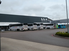 Bus and Coach Station at Luton Airport - 14 Apr 2023 (P1140894)