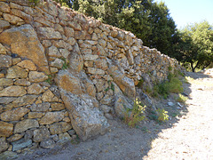 Die Mauer in Bocognano