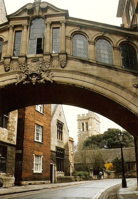 Bridge of Sighs/ New College Lane in Oxford