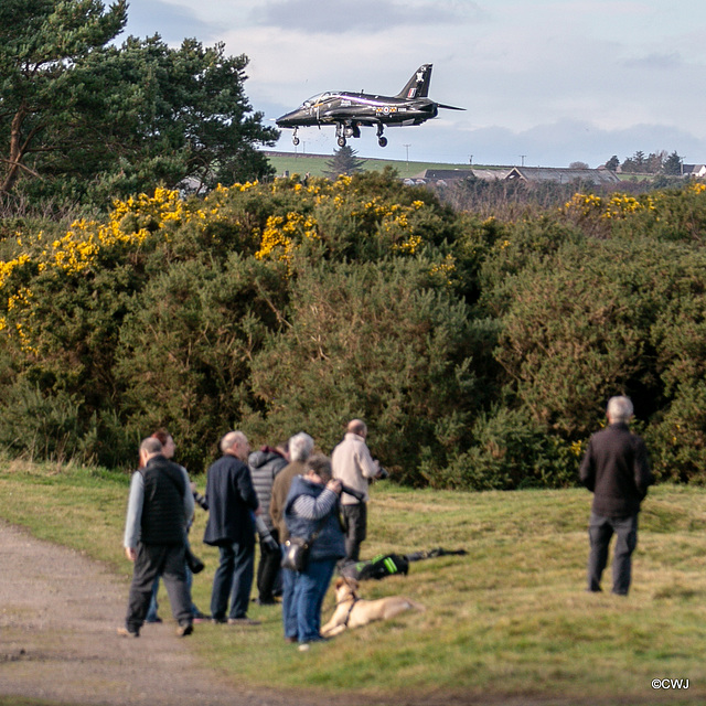 Beware: Low-flying aircraft!