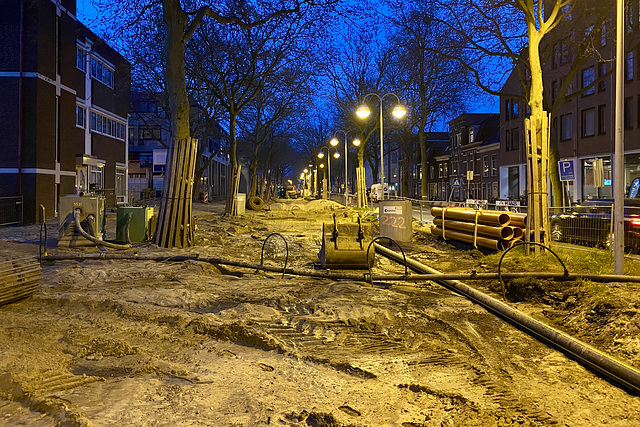 Work on the Langegracht