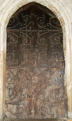 South Door, St Luke's Church, Hickling, Nottinghamshire