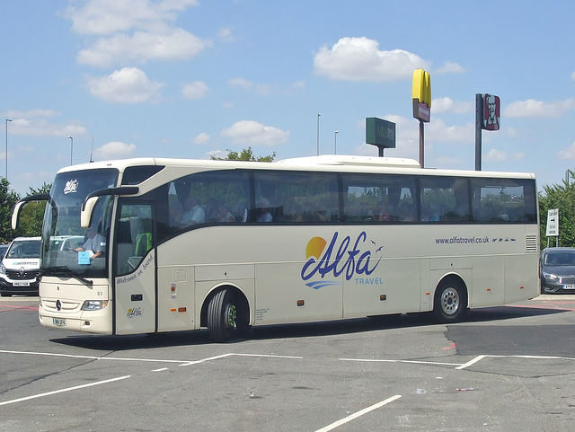 ipernity: DSCF3315 Alfa Coach 61 (BN11 UFK) at Peterborough Service ...