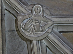 steeple ashton church wilts  c16 vaulting boss (2)