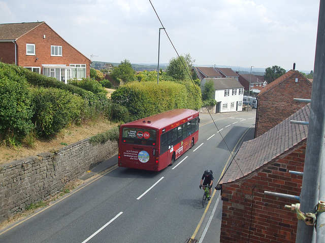 DSCF3278 A Trent Barton (trentbarton) bus in Blidworth - 14 Jul 2018