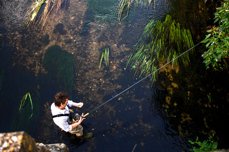 Fishing at Reybridge