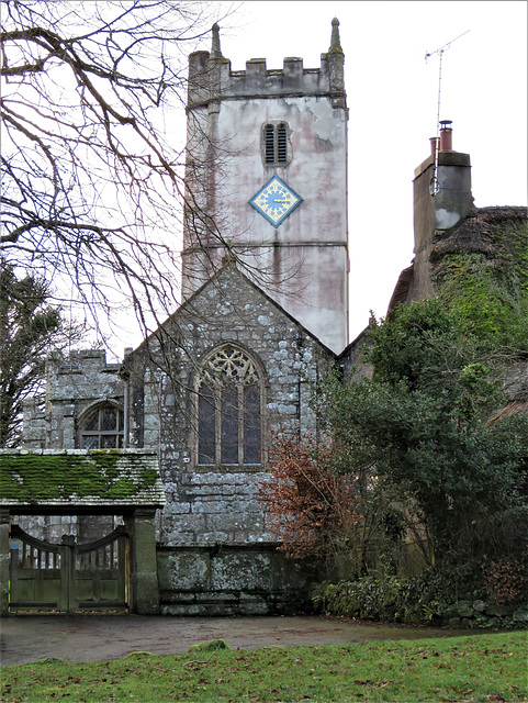 manaton church, devon , c15 tower rebuilt 1779 (2)