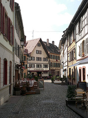 Unterwegs in Petite France in Strassburg