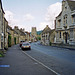 Looking towards the Church of St Peter, Winchcombe (Scan from 1990)