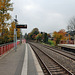 Haltepunkt Mettmann-Zentrum der Linie S28 / 1.11.2016