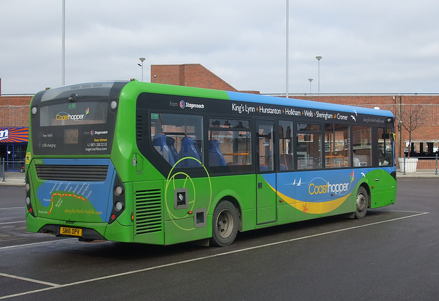 DSCF0942 Stagecoach (Go West) 37431 (SN16 OPV) in King's Lynn - 22 Mar 2018 DSCF0942 Stagecoach (Go West) 37431 (SN16 OPV) in King's Lynn - 22 Mar 2018