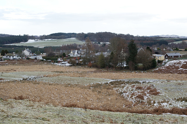 Mossdale Village In Winter