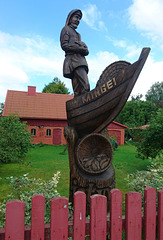 Fischer-Denkmal in Minija